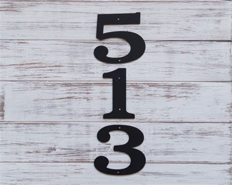 unit 4 metal house numbers|4 inch black house letters.